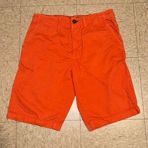 American Eagle Outfitters 🦅 Longboard Chino Shorts in Tangerine size 32